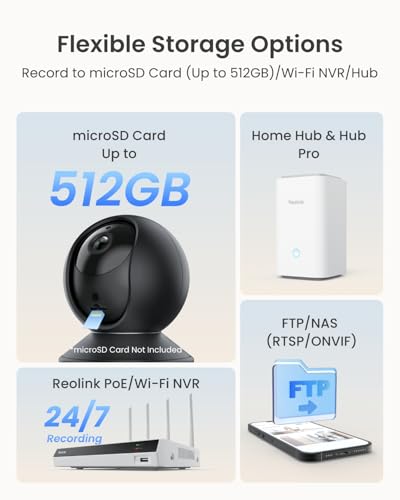 3K PT Wi-Fi Indoor Camera with Night Vision and Two-Way Audio U348