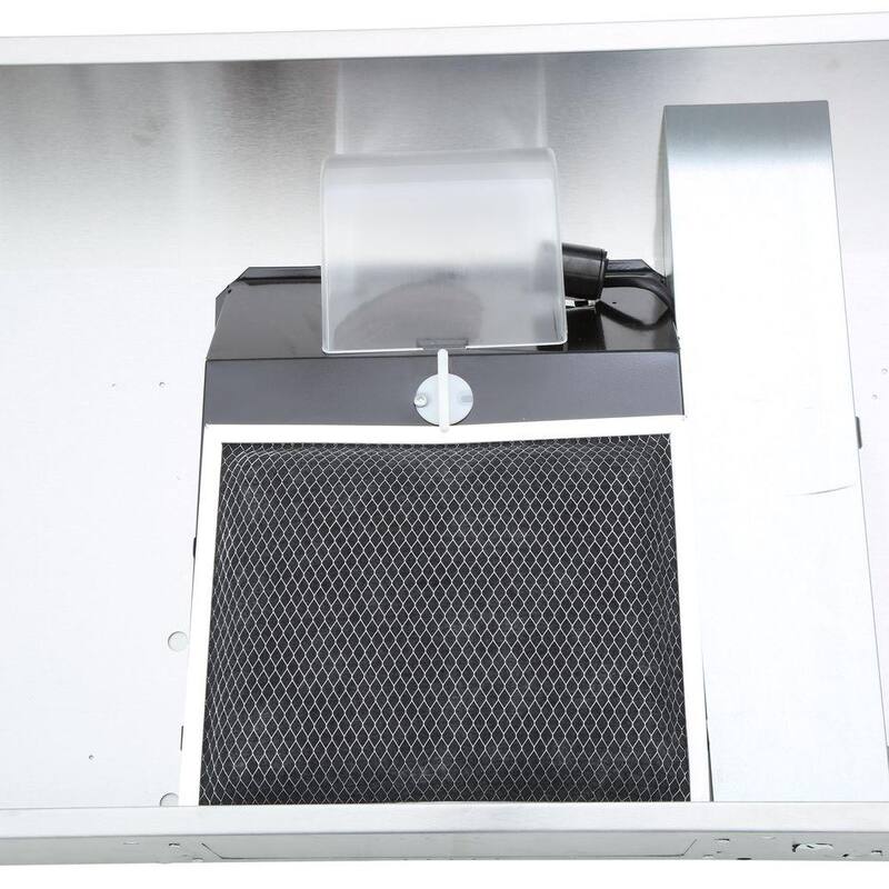30 in. Non-Vented Range Hood in Stainless Steel I4156