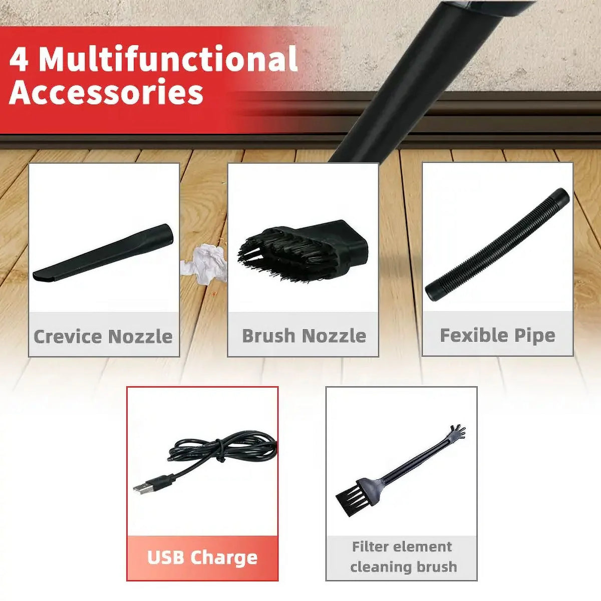 Wireless Handheld Portable Vacuum Cleaner 8500PA N678