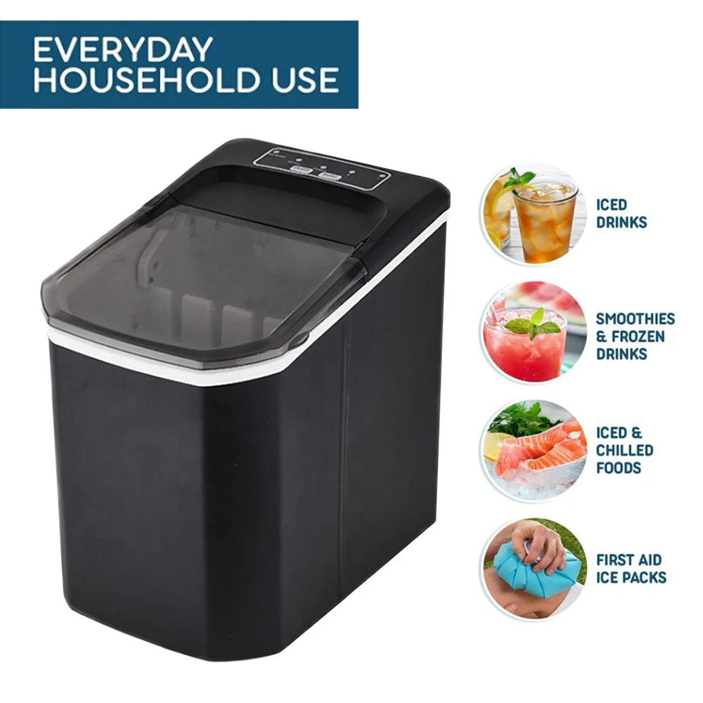 Countertop Ice Maker, 26lbs/24Hrs, Self-Cleaning J77447