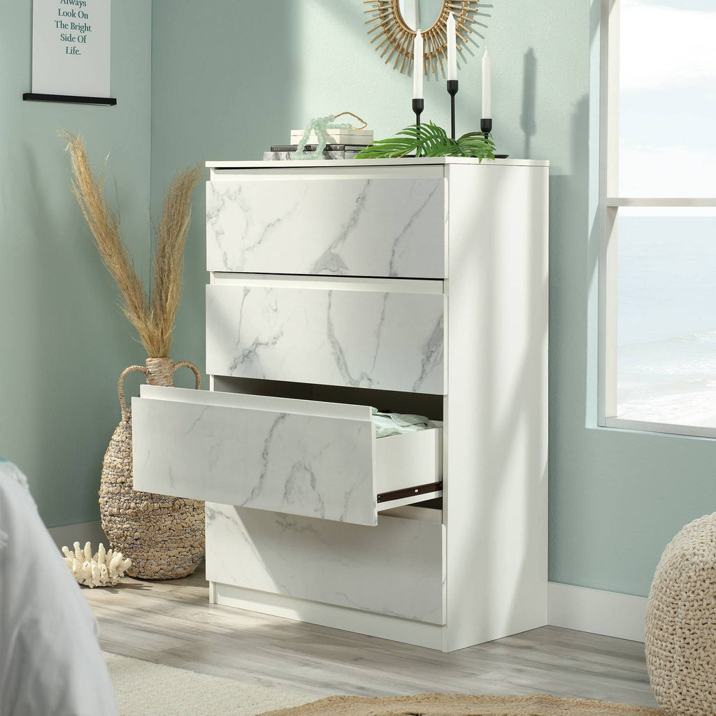 Pearl Oak 4-Drawer Chest X712