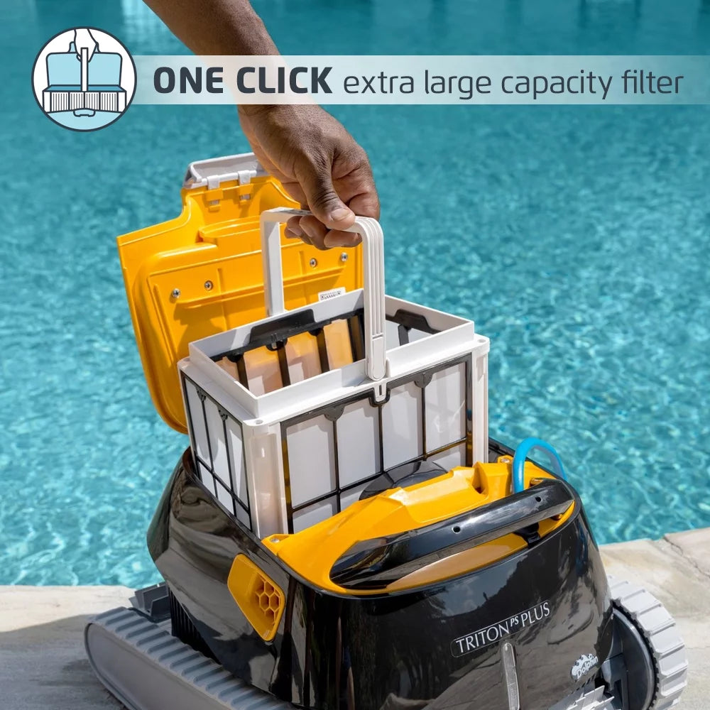 Robotic Pool Cleaner with Wi-Fi and Top Load Filter V94696