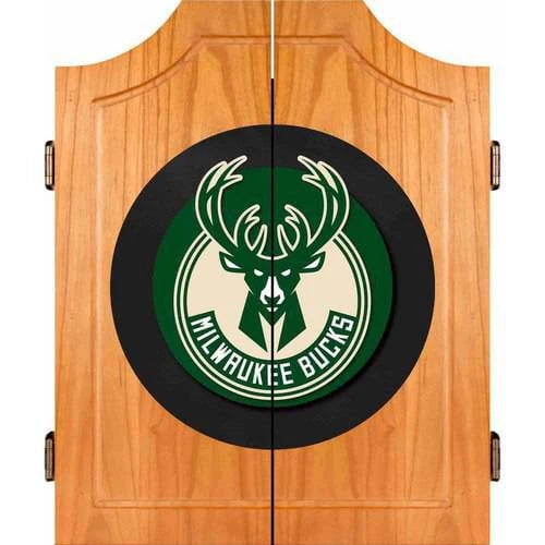 Wood Dart Cabinet Set E7409
