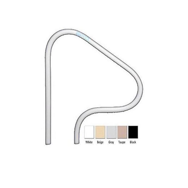 White Rust Proof Swimming Pool Bend Handrail N92210