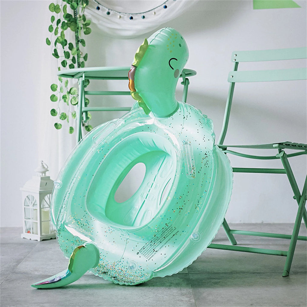 Inflatable Cartoon Dinosaur Swim Ring F970