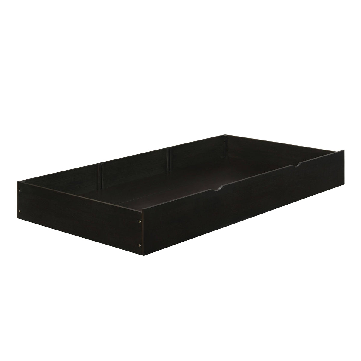 Dark Grey Wood Trundle Q63545