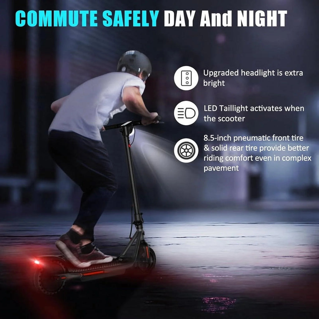 300W Folding Electric Scooter with 8.5" Solid Tires B354