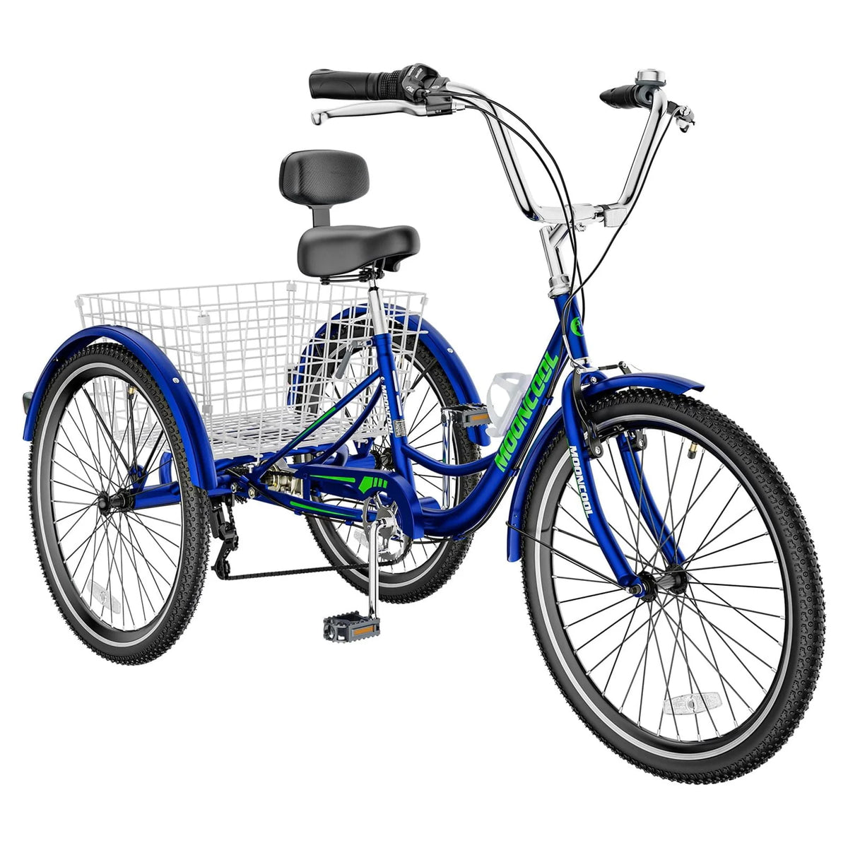 26 Big 3 Wheels Adult Tricycle with Large Basket & Bell S322934