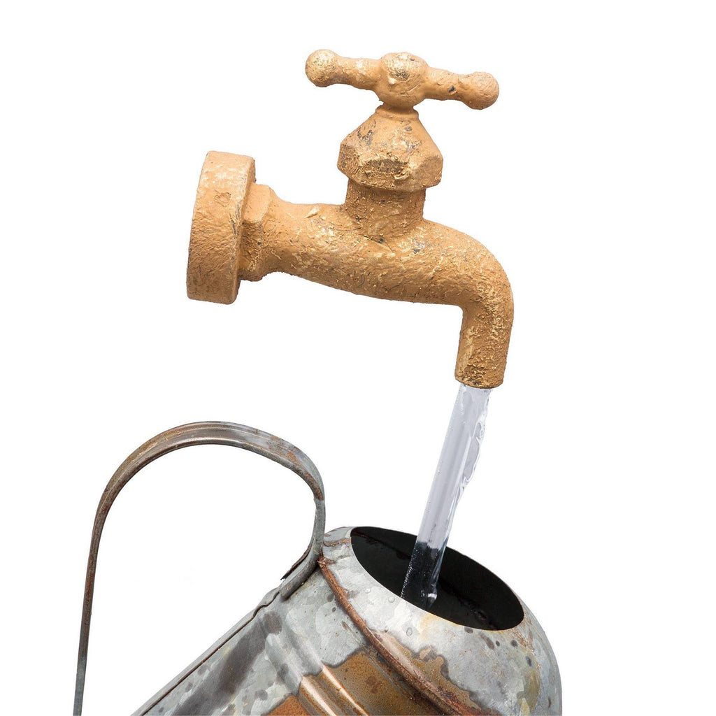 Rustic Metal Watering Can B23340