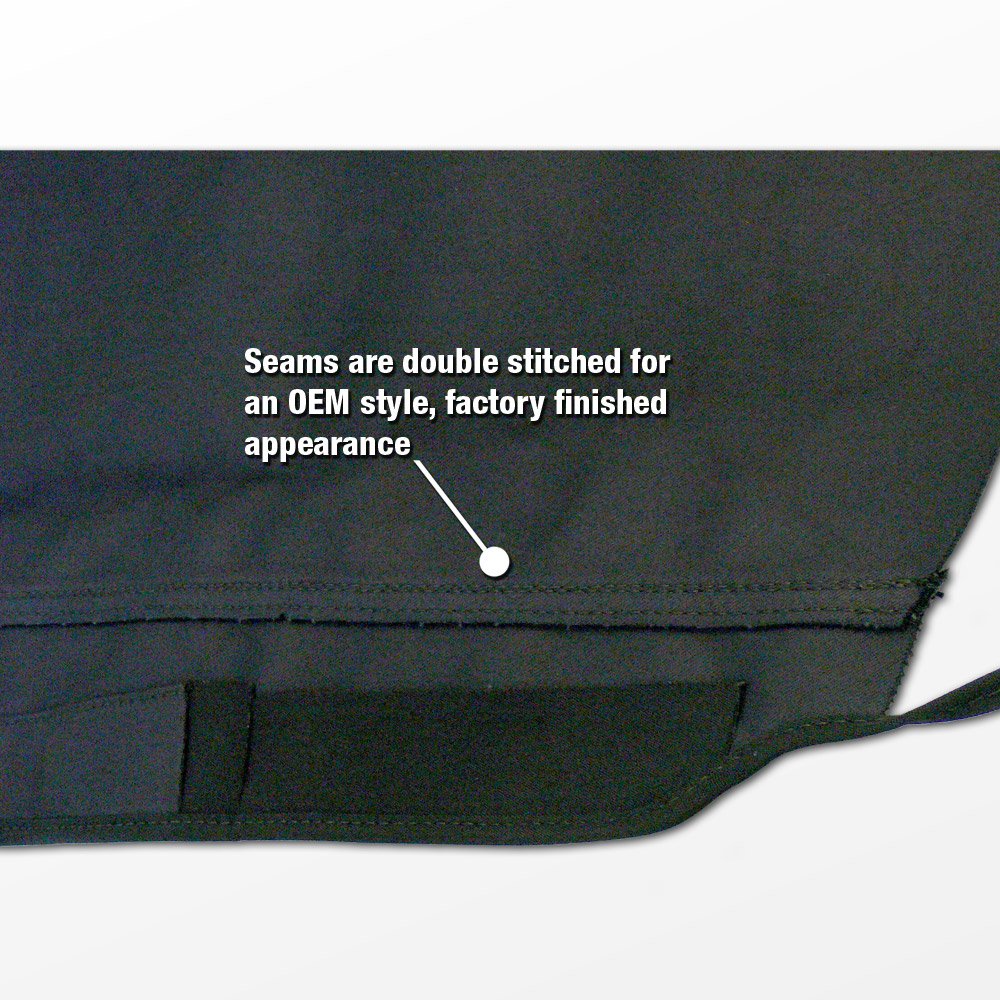 Black Stayfast Canvas Convertible Top L182