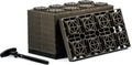 4x2 Leveling Block for Dual Tires, Interlocking, Brown, Pack of 10 L863
