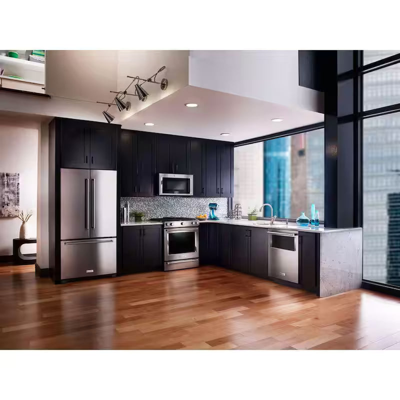 6.5 cu. ft. Slide-In Gas Range with Convection Oven Stainless Steel A3026
