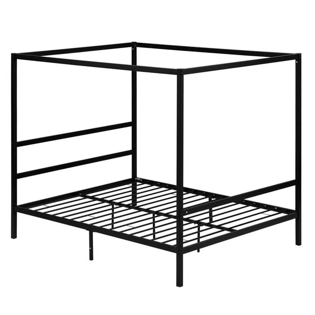 Black Iron Bed R21458