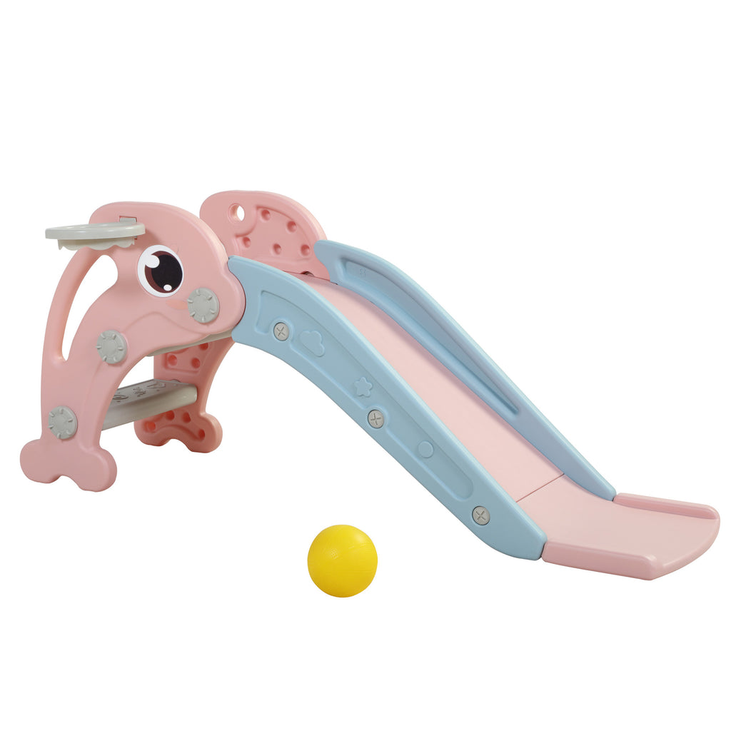 Toddler Slide with Basketball Hoop C18470