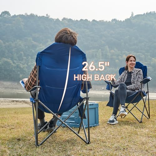 Folding Camping Chair Supports 400lbs J252