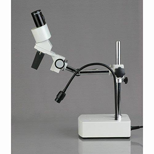 5x-10x Binocular Boom Arm Stereo Microscope with Light E371