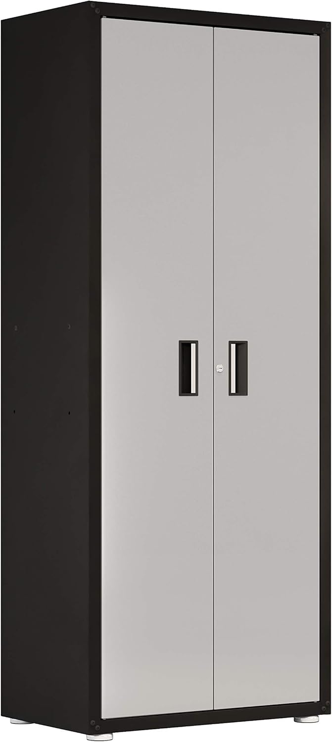 Black Steel Tall Cabinet D998