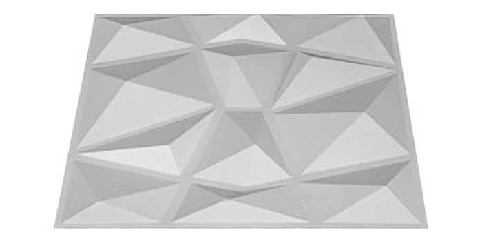 13pcs 50x50cm White 3D PE Foam Wall Panel Z701270