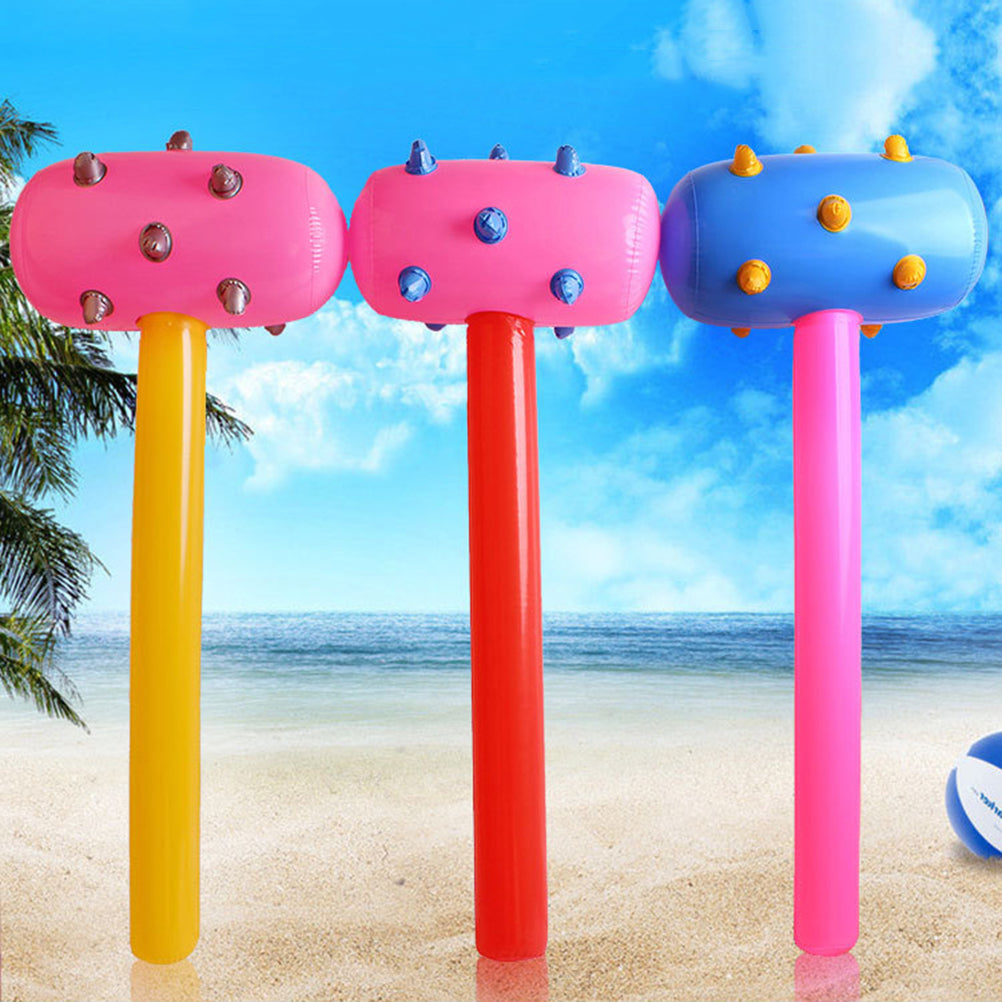 2PCS Colorful PVC Inflatable Hammer Toy P18371