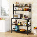 5-Tier White Kitchen Utility Storage Shelf T835039