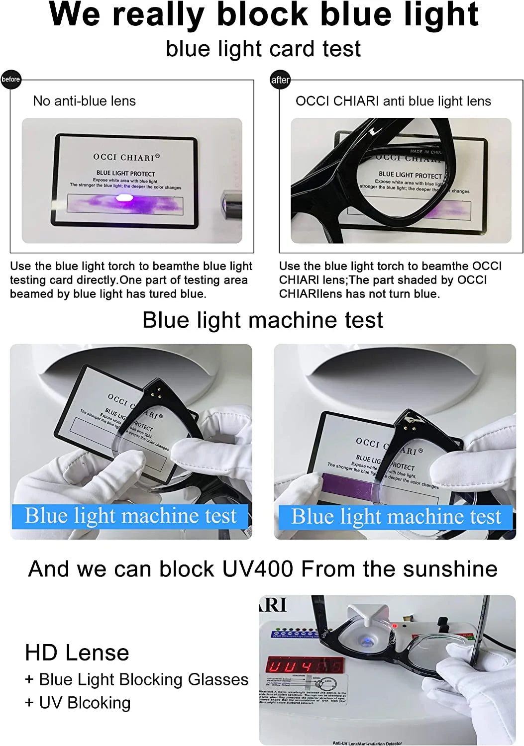 Blue Light Filter Glasses Z708