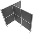 T-Shaped Modular Wall System, 4 PET Panels M734