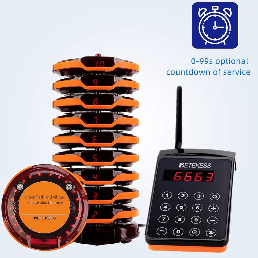 10 Pagers IP67 Waterproof Buzzer U57556