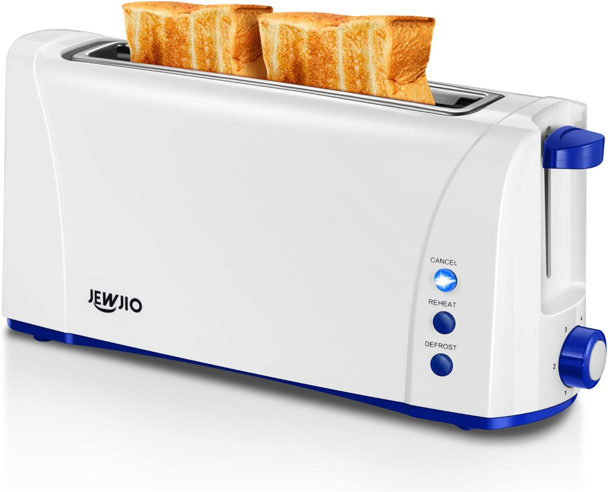 4 Slice Stainless Steel Toaster with Extra Wide Slot B7327
