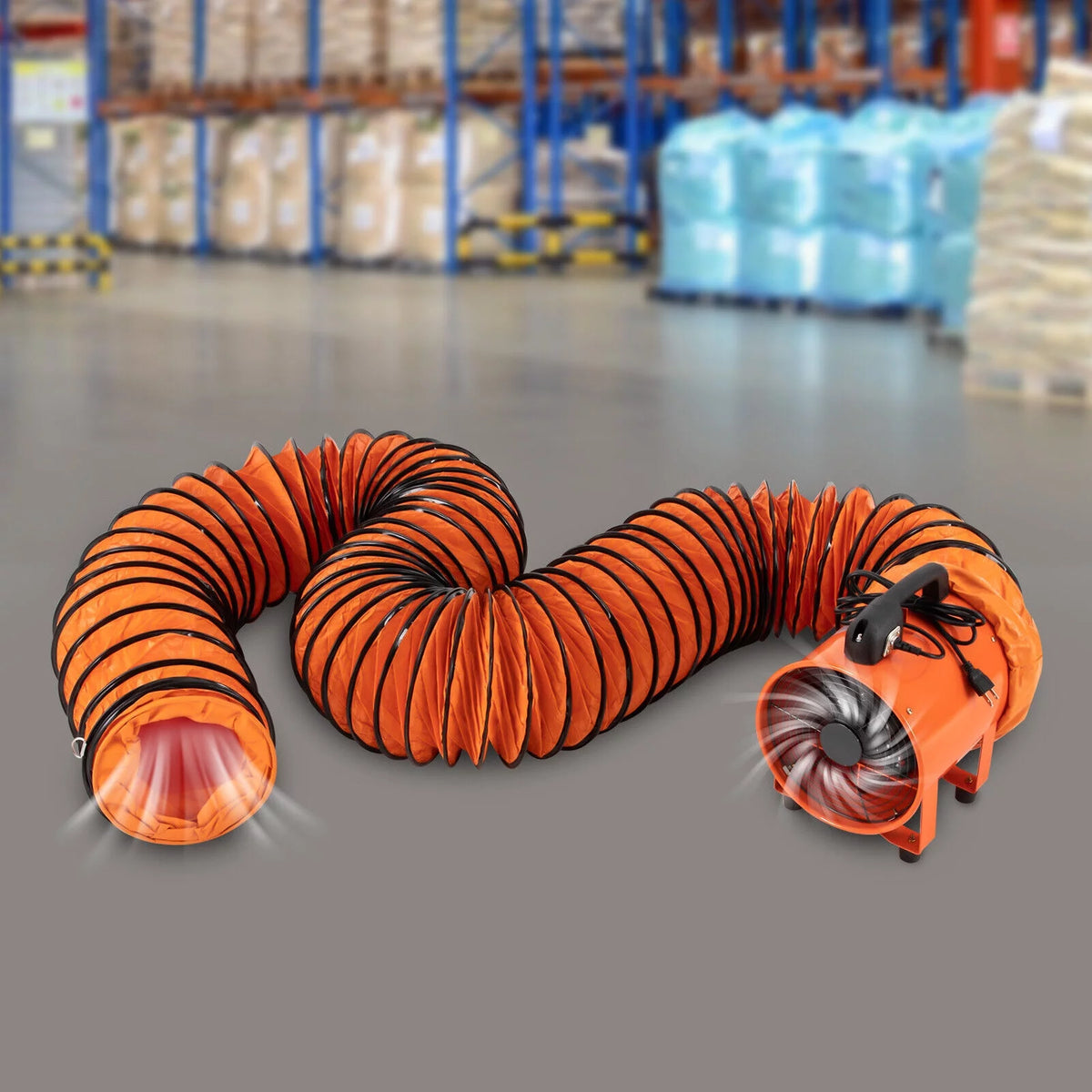 10" Industrial Extractor Fan Blower with 10M Duct Hose L1018
