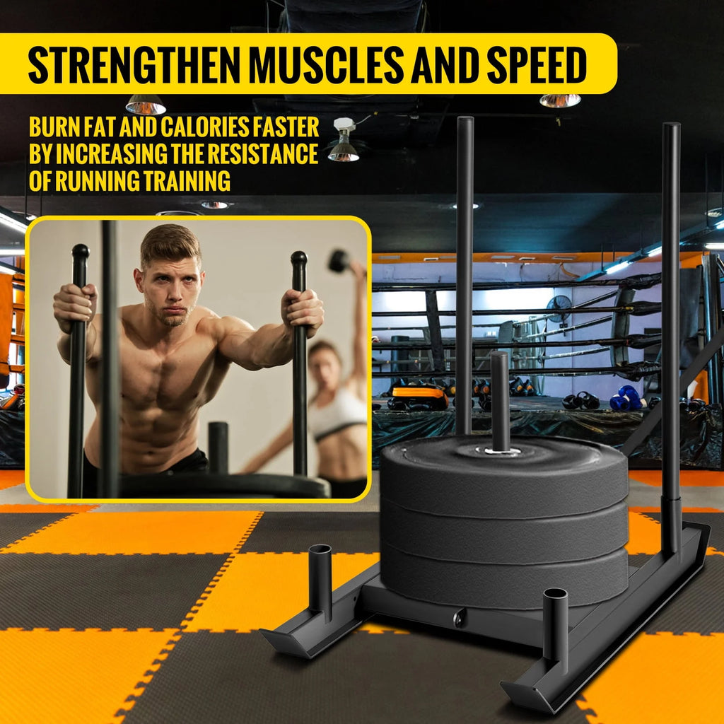 500lbs Capacity Training Sled N4256