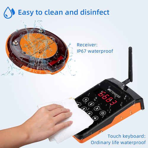 10 Pagers IP67 Waterproof Buzzer U57556