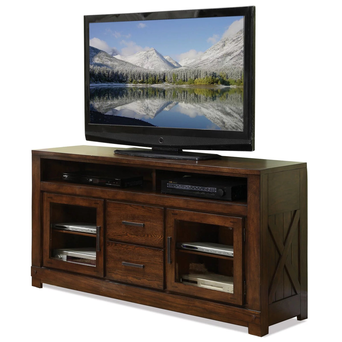 Wood TV Console U617