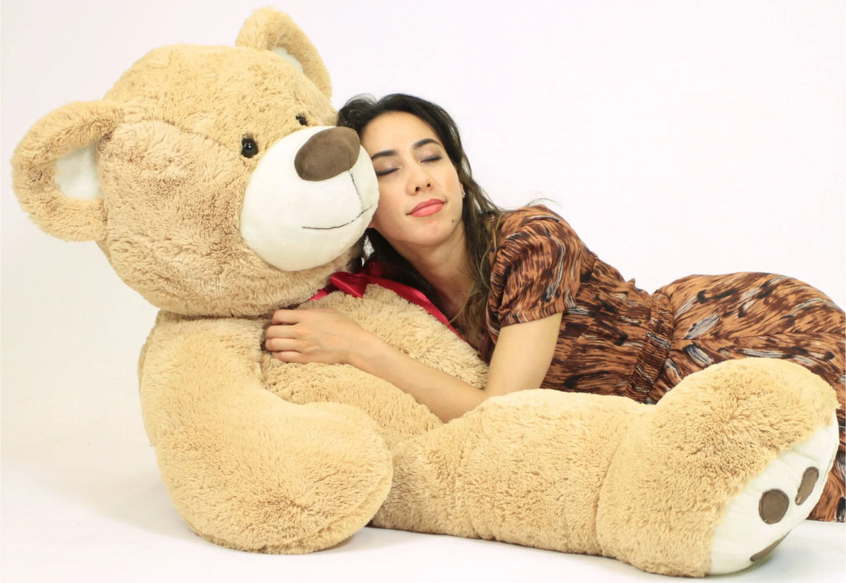 Giant Teddy Bear 60 inches Fully Stuffed Stuffed Animal T58675