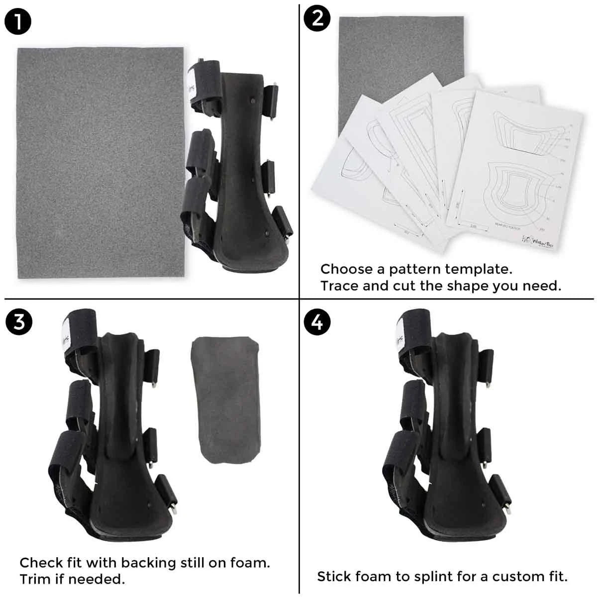 Dog Front Leg Splint with Foam Inserts B629868