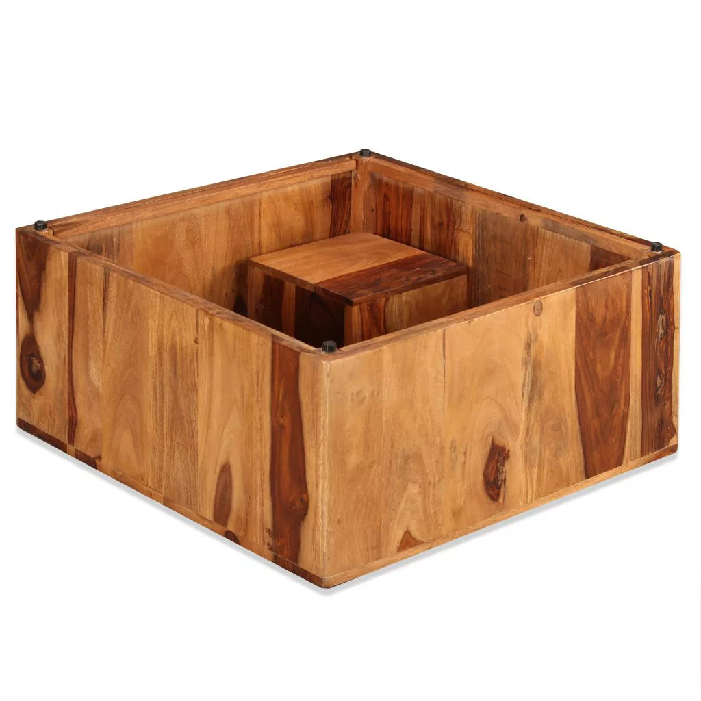 Solid Sheesham Wood Coffee Table B7040
