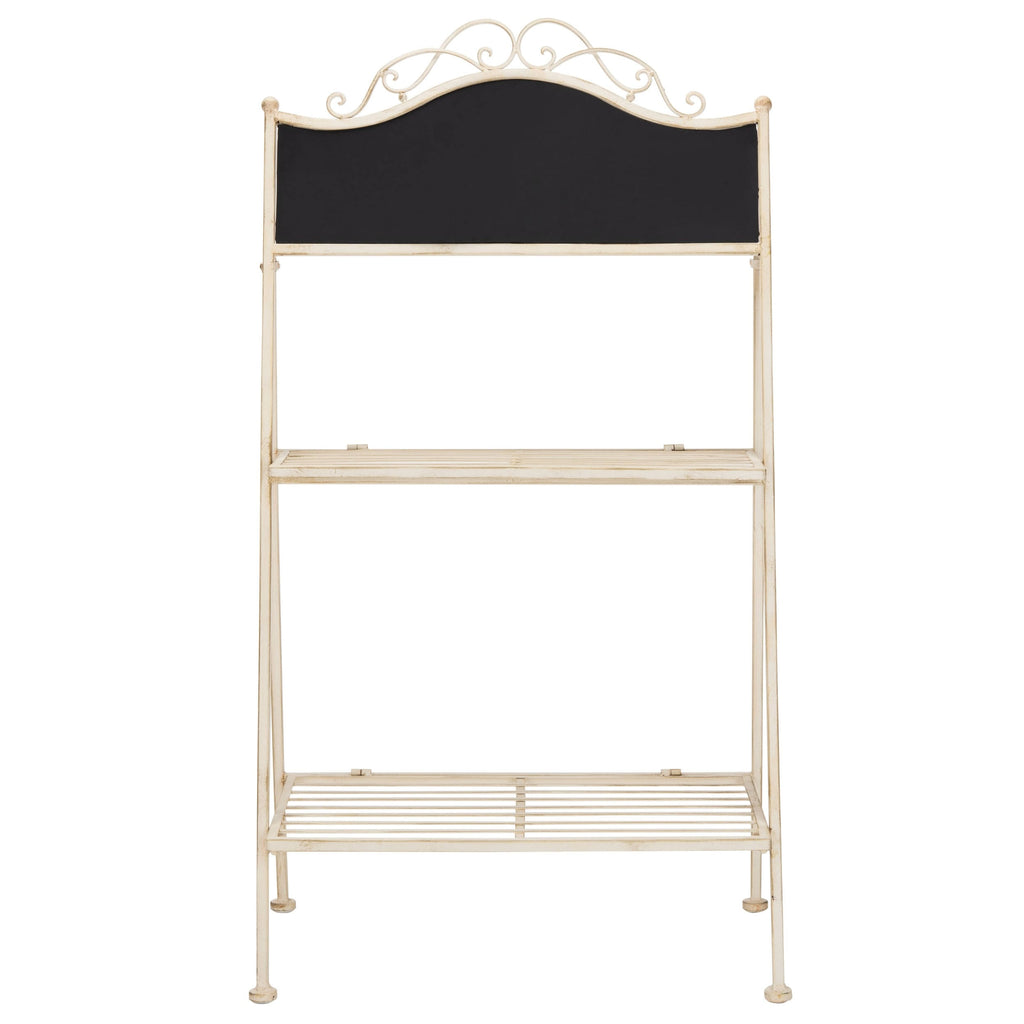 Pearl White Plant Stand G29171