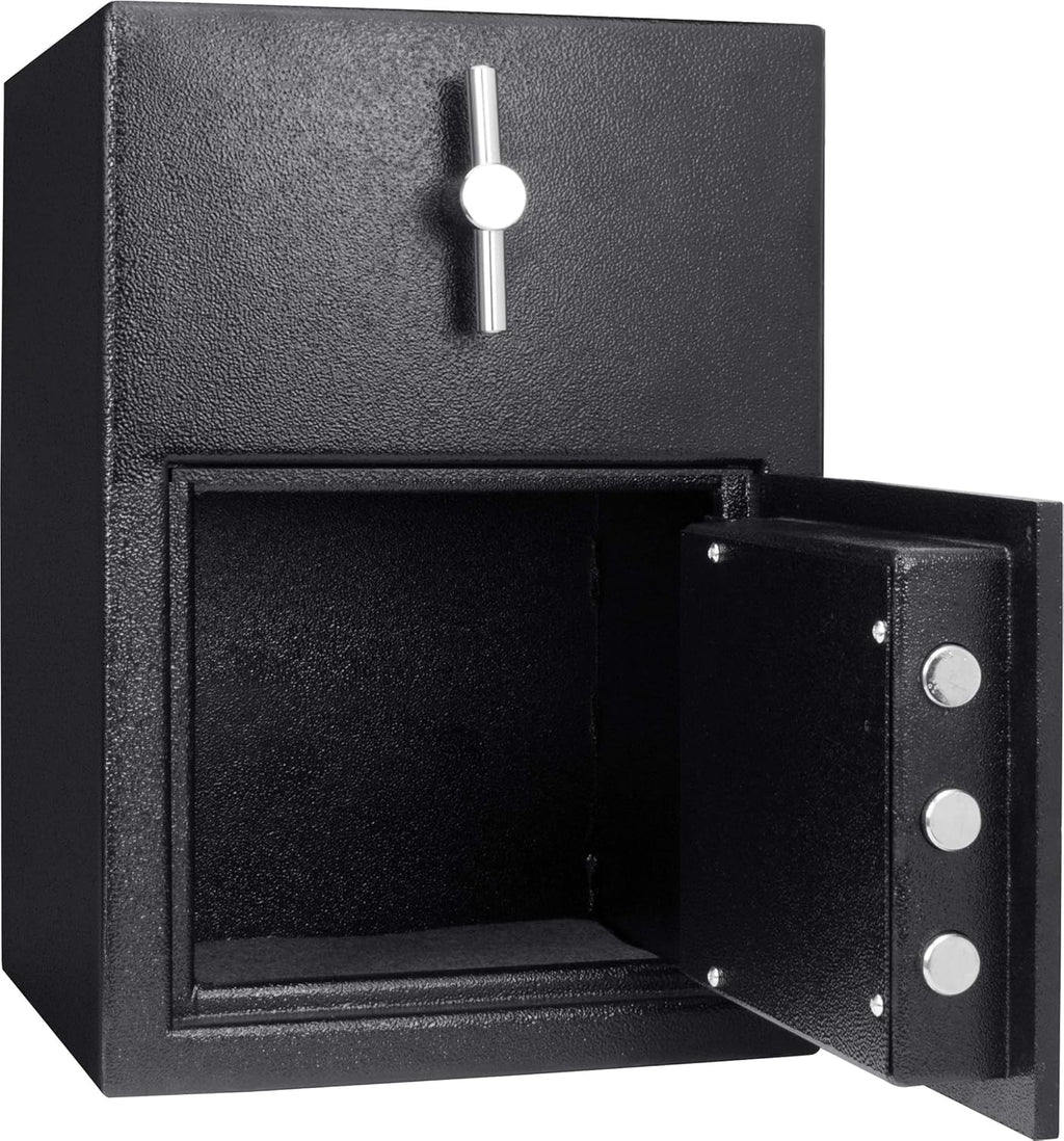 Top Loading Steel Drop Safe Mail Cash Vault Deposit Box M617304