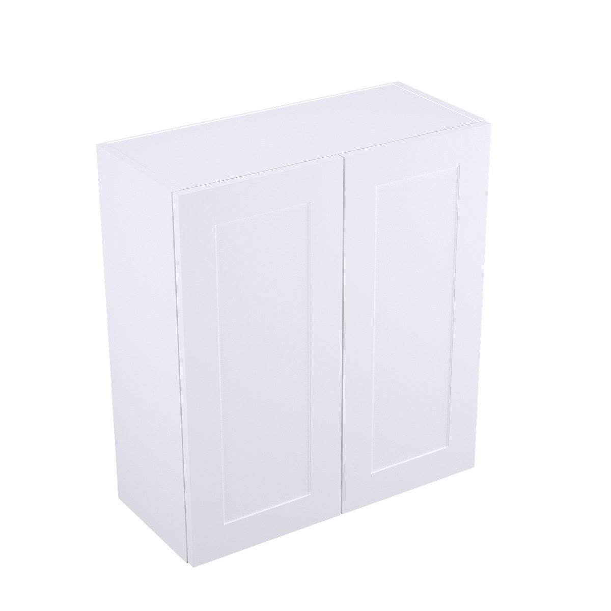 White Wall Cabinet 42 inch x 33 inch x 42 inch C2662