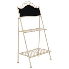 Pearl White Plant Stand G29171