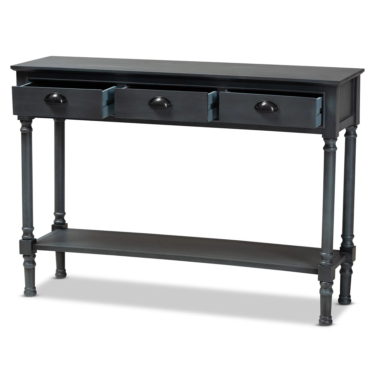 Modern Metal Console Table with Drawer O1992