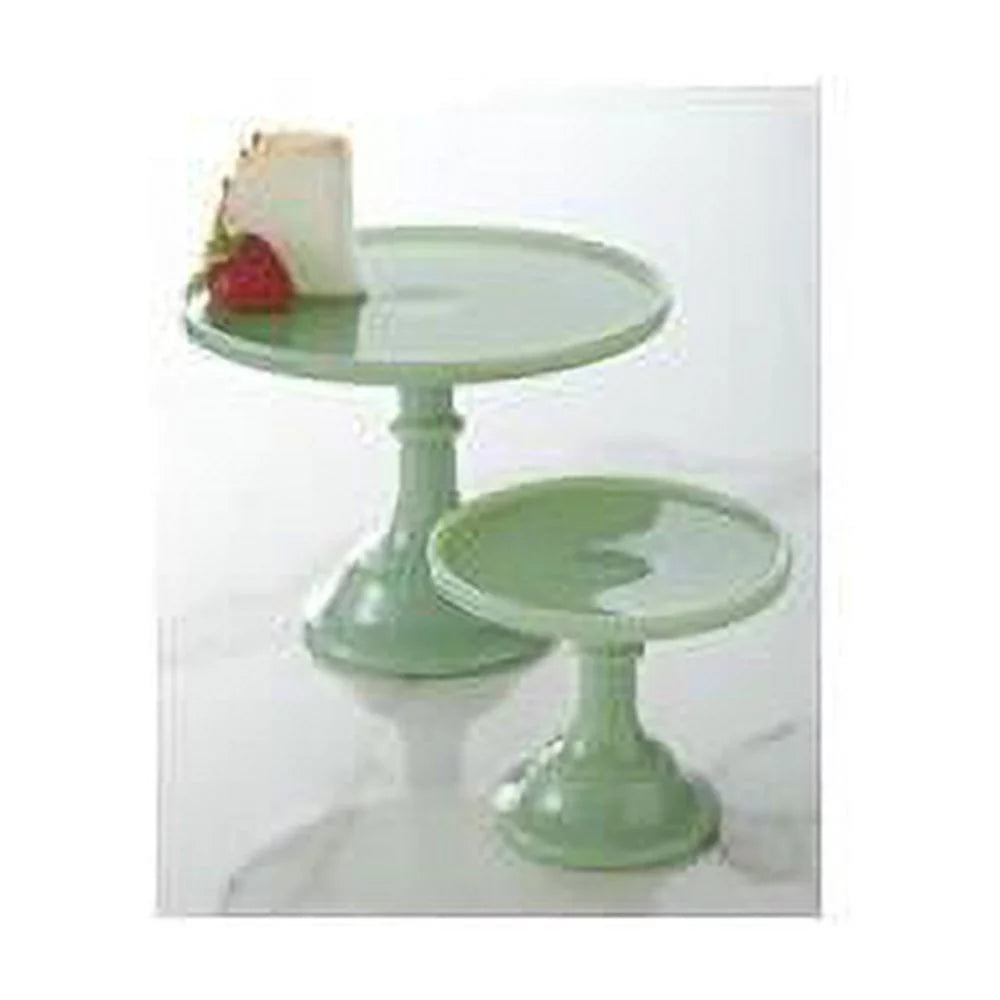 6" Cake Plate Jade V480247