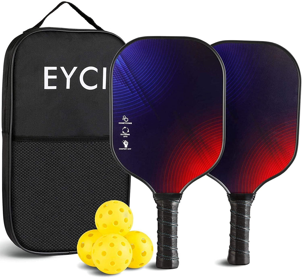 Graphite Carbonfiber Pickleball Paddle Set of 2 Q106563