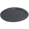 Black Speckled Sandstone Finish Cast Aluminum Oval Platter Z142