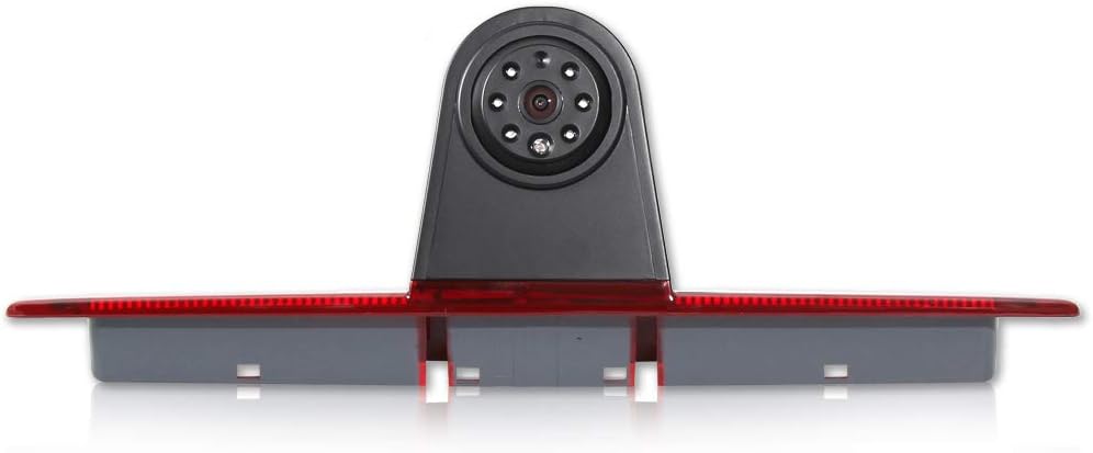 3rd Brake Light Backup Rear View Reverse Camera for Sprinter Vans 2007-2019, 150° Roof Top Mounting Parking Camera, 8 IR Night Vision Lights, Pack of 2 Y1142