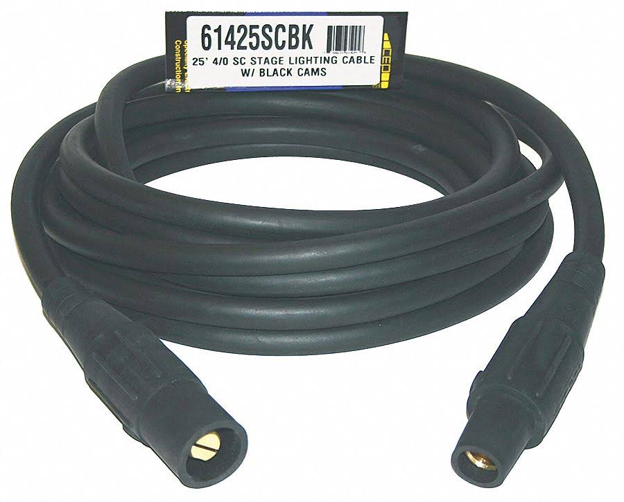 Cam Lock Extension Cord, 400A, 4/0 F751075