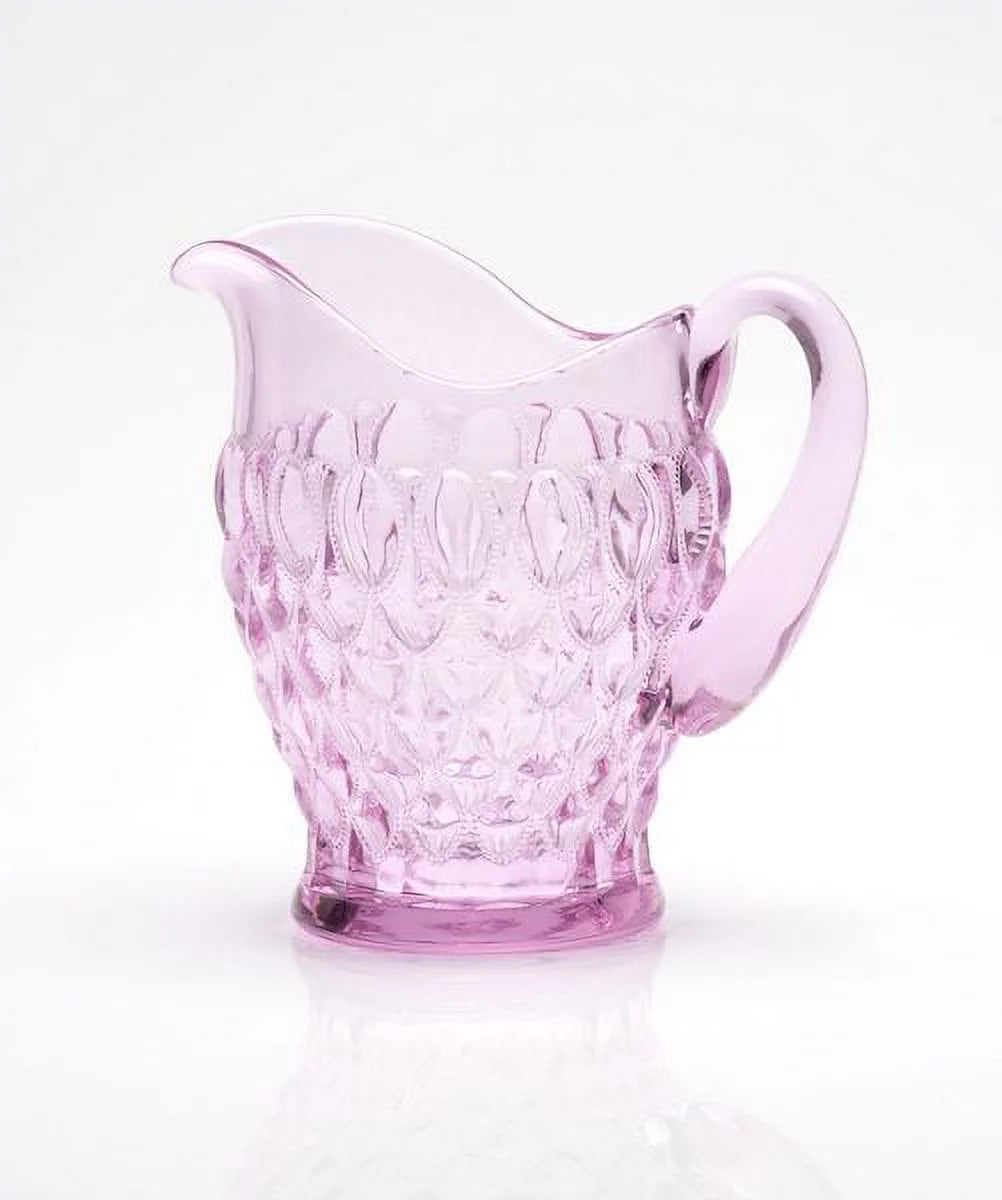 Rose Pink Crystal Pitcher O39874