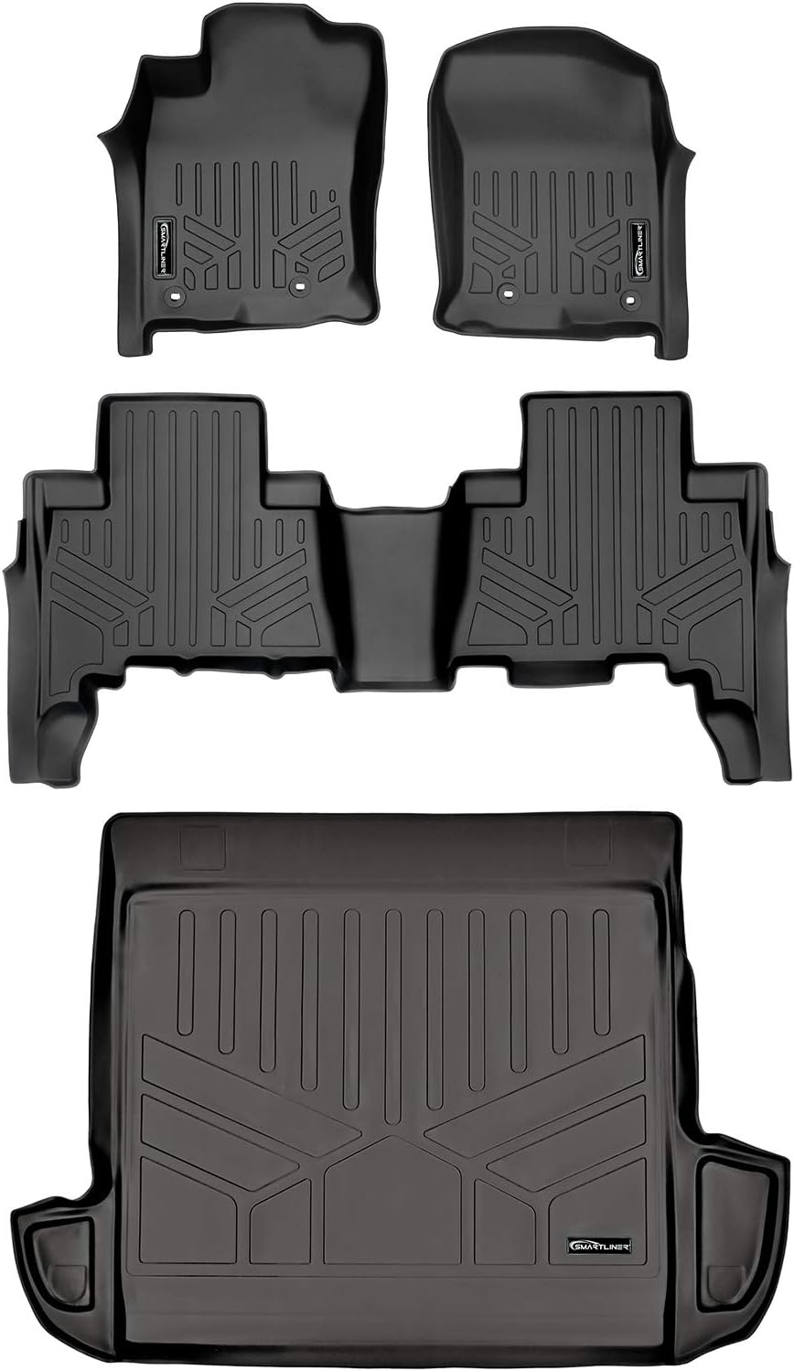 Black Floor Mats and Cargo Liner Set R188258