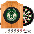 Wood Dart Cabinet Set E7409