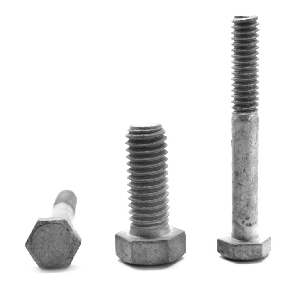 1/2x22-13 x 20x226x22THD Coarse Thread A307 Grade A Hex Bolt Low Carbon Steel Hot Dip Galvanized I5303