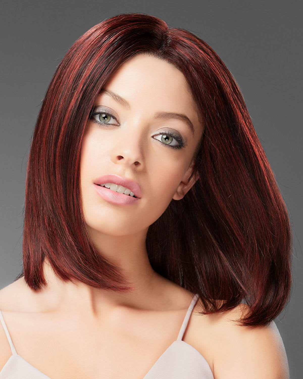 8" Human Hair Lace Front Wig O1734